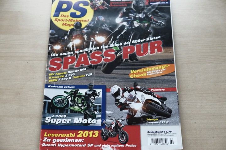 Deckblatt PS Sport Motorrad (02/2013)